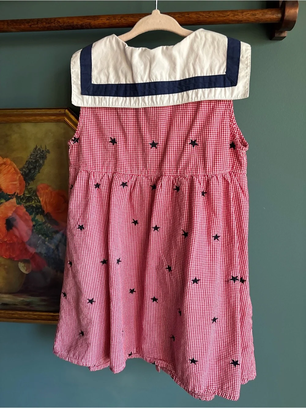 VTG Toffee Apple Gingham Dress